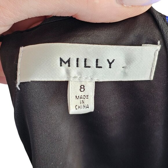 Milly Multi Color Sequin Tank Top Sz 8 - Picture 4 of 7